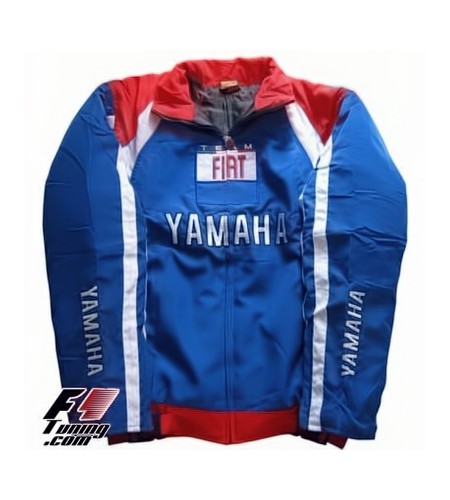 Blouson Fiat Yamaha Team Moto GP couleur bleu