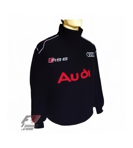 Blouson Audi RS6 Team Sport Automobile couleur noir