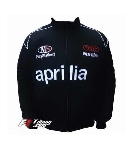 Blouson APRILIA Team Moto couleur noir
