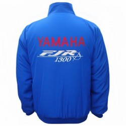 Blouson Yamaha Team FJR 1300 moto couleur bleu