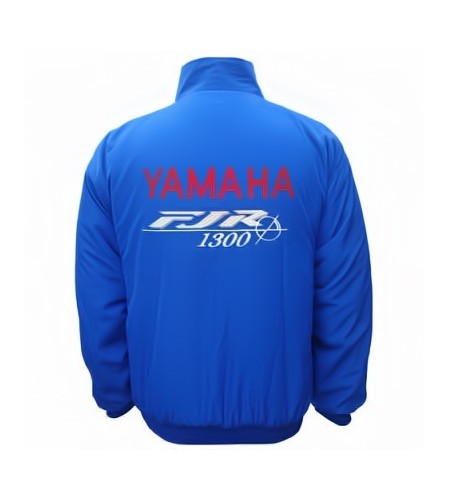 Blouson Yamaha Team FJR 1300 moto couleur bleu