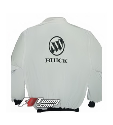 Blouson BUICK Racing Team de couleur blanc