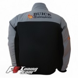 Blouson BUICK Racing Team de couleur gris