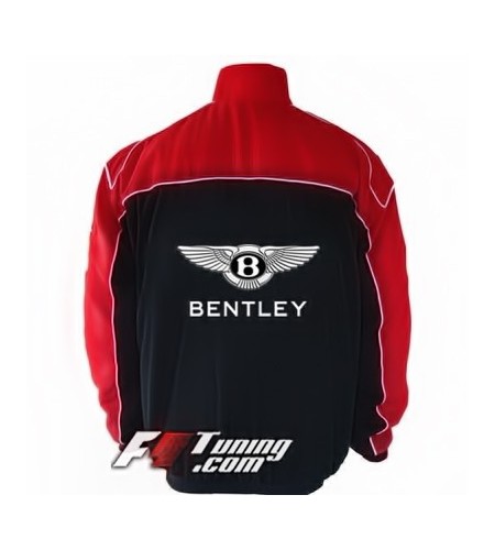 Blouson BENTLEY Racing Team de couleur rouge
