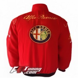 Blouson ALFA ROMEO GTA Team de couleur rouge