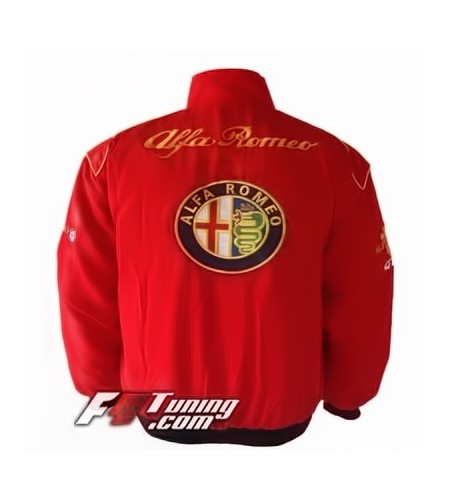 Blouson ALFA ROMEO GTA Team de couleur rouge
