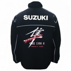 Blouson Suzuki Team Hayabusa moto couleur noir
