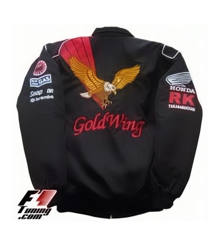 Blouson Honda Goldwing Team Moto couleur noir