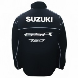 Blouson Suzuki Team GSR 750 moto couleur noir