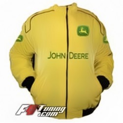 Blouson JOHN DEERE Team Tracteur de couleur jaune
