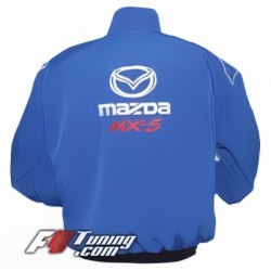 Blouson MAZDA MX-5 Team de couleur bleu