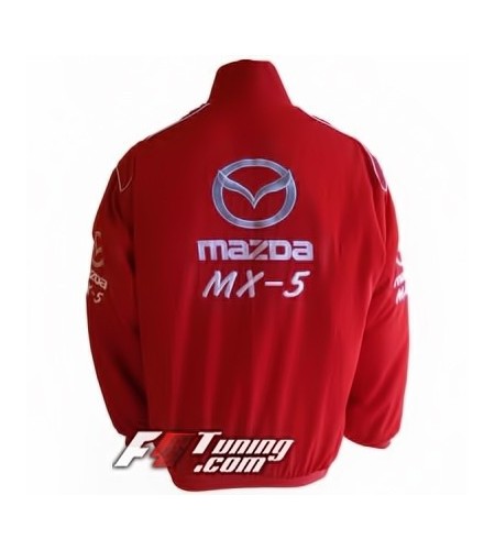 Blouson MAZDA MX-5 Team de couleur rouge