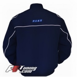 Blouson FIAT Racing Team de couleur bleu