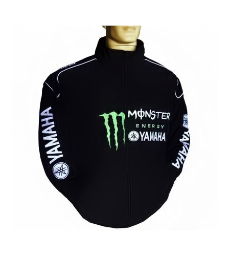 Blouson Yamaha Team Monster EnergyMoto couleur noir
