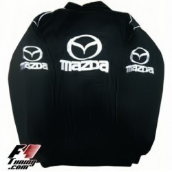 Blouson Mazda Racing Team de couleur noir