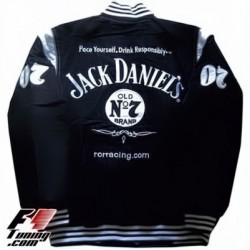 Blouson Clint Bowyer Jack Daniel's Nascar couleur noir