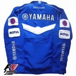 Blouson Gauloises Yamaha Team Moto GP couleur bleu