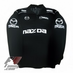 Blouson Mazda Team de couleur noir