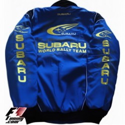 Blouson Subaru Team de couleur bleu
