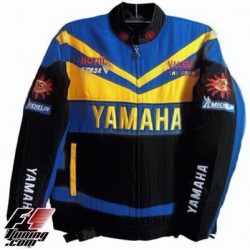 Blouson Yamaha Team Valentino Rossi Moto GP couleur bleu