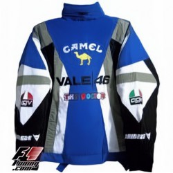 Blouson Yamaha Team Valentino Rossi Moto GP couleur bleu
