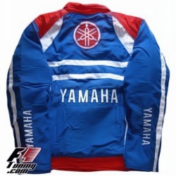 Blouson Fiat Yamaha Team Moto GP couleur bleu