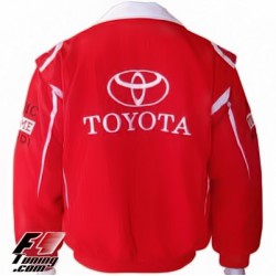 Blouson Toyota Team WEC couleur rouge