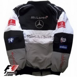 Blouson McLaren Mercedes Team formule-1 couleur noir