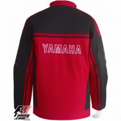 Blouson Yamaha Team sport mécanique couleur rouge