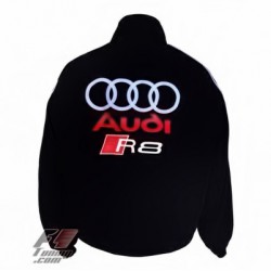 Blouson Audi R8 Team Sport Automobile couleur noir