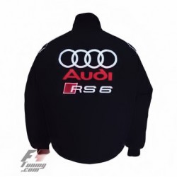 Blouson Audi RS6 Team Sport Automobile couleur noir