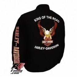 Blouson Harley Davidson King of the Road couleur noir