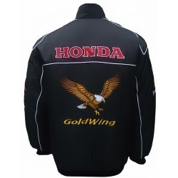 Blouson Honda Team Gold Wing moto couleur noir