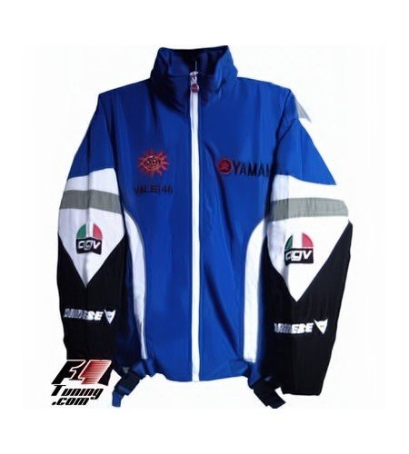 Veste Moto Yamaha Paris Dakar - Taille L, Bleue, Occasion Bon état