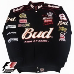 Blouson Dale Earnhardt Pro Model 'Budweiser' Team Nascar