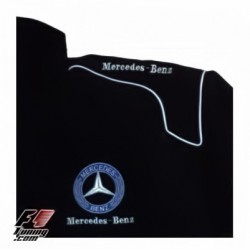 Blouson Mercedes Team sport automobile de couleur noir