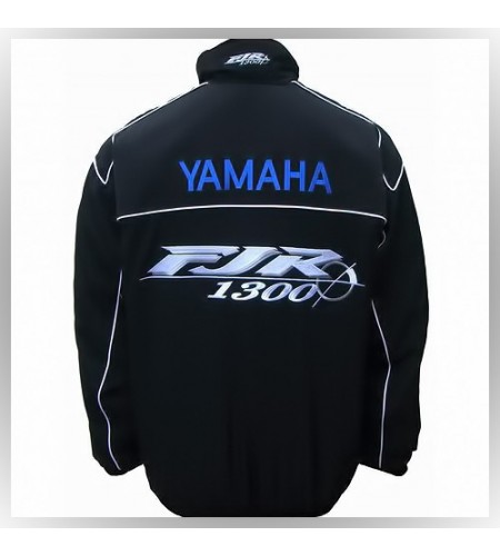 Blouson Yamaha Team 1300 FJR moto couleur noir