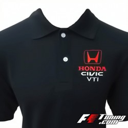 Polo HONDA Civic VTI de couleur noir