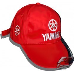  Casquette  YAMAHA  de couleur noir  et rouge 