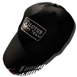 Casquette LOTUS F1 TEAM de couleur noir