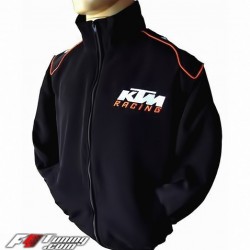 Blouson KTM Team sport mécanique couleur orange & noir