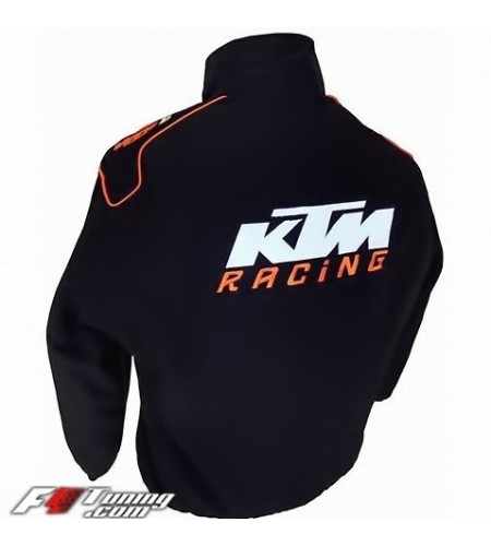 Blouson KTM Team sport mécanique couleur orange & noir