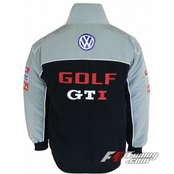 Blouson Volkswagen Golf GTI Team couleur noir et gris