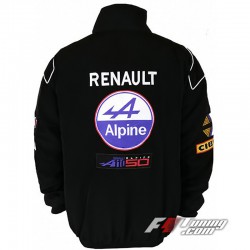 Blouson RENAULT Alpine Team couleur noir
