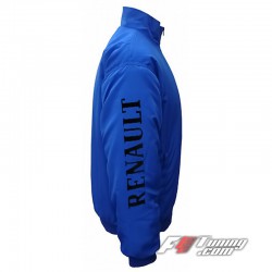 Blouson Renault Team sport mécanique couleur bleu