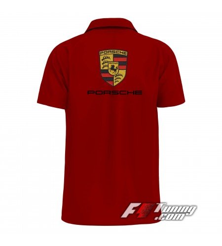 POLO PORSCHE ROUGE