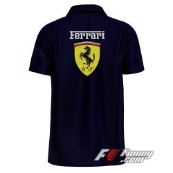 POLO FERRARI F1 BLEU NUIT