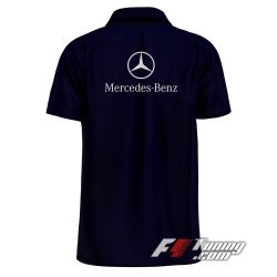 POLO MERCEDES F1 BLEU