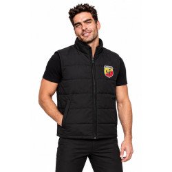 BLOUSON ABARTH SANS MANCHES DE COULEUR NOIR
