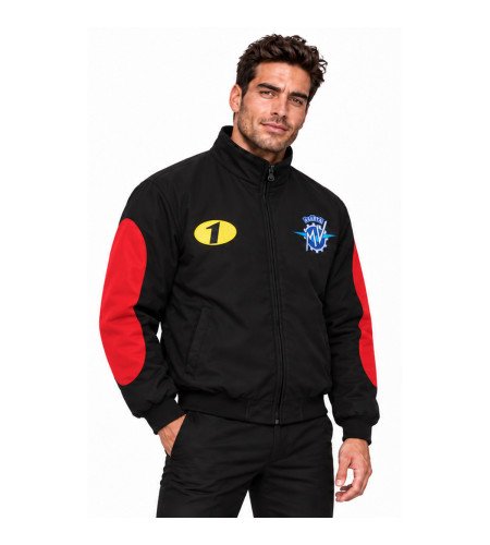 BLOUSON AGUSTA COULEUR NOIR